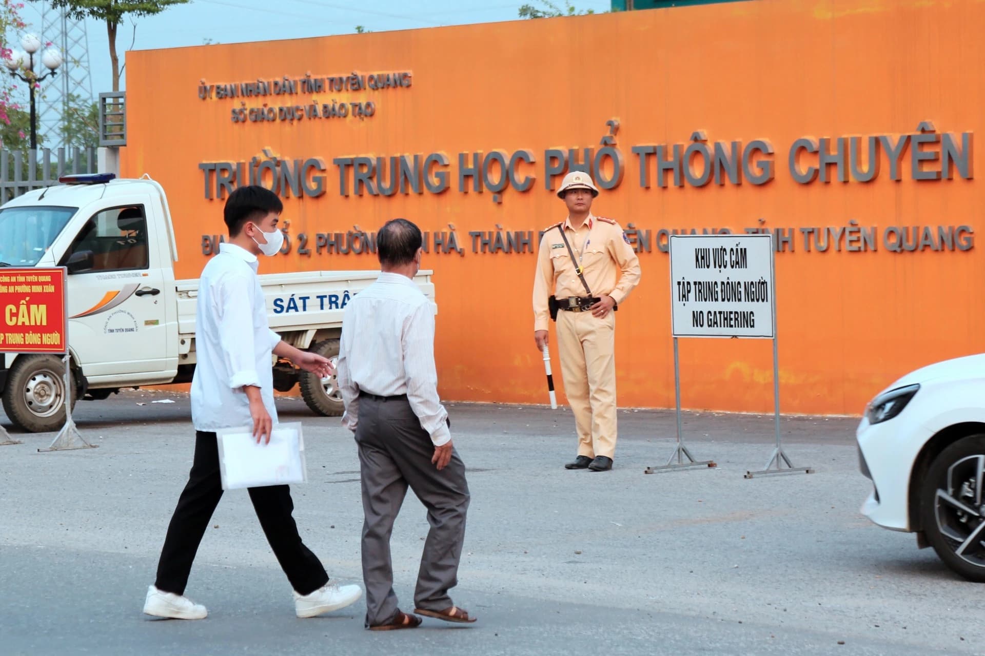 Thí sinh chuyên Tuyên Quang thi môn tự chọn