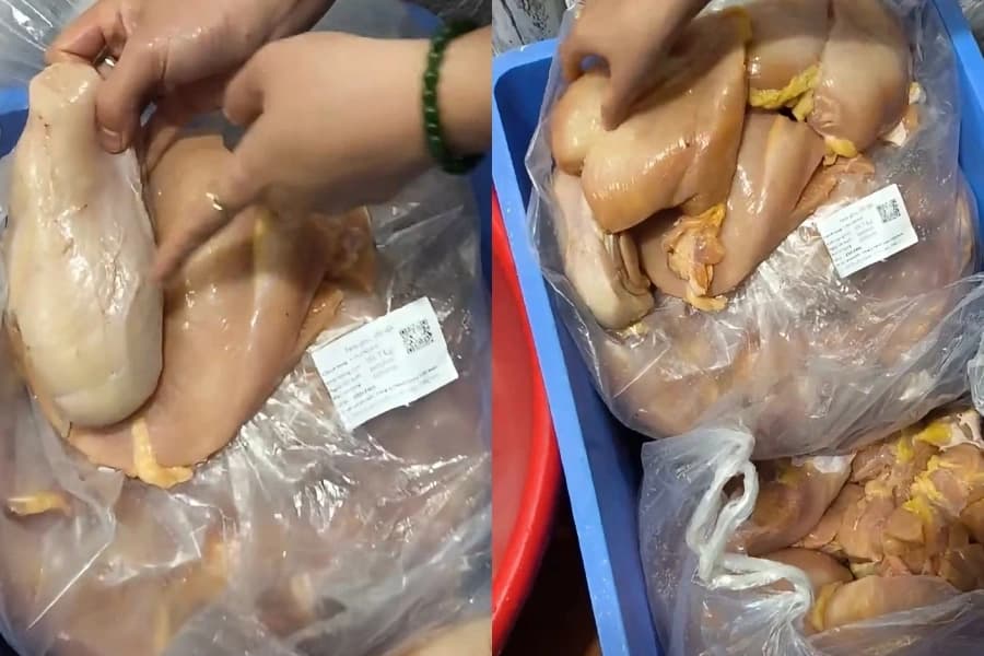 Phụ huynh phản ánh thịt gà, tôm có mùi lạ tại trường Tiểu học Lê Trọng Tấn, Hà Nội; lãnh đạo thành phố chỉ đạo kiểm tra