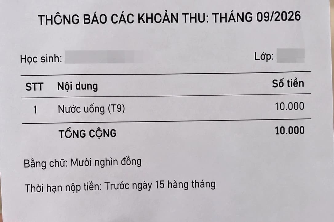 Phụ huynh TP.HCM sốc khi học phí chỉ 10.000 đồng/tháng do không học bán trú, không đăng ký môn liên kết