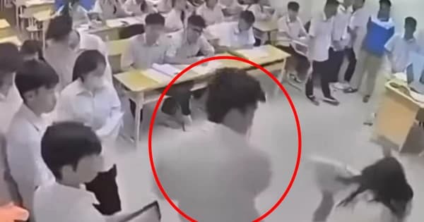Sự cố bạo lực trong lớp học: Học sinh tấn công giáo viên gây chấn động dư luận
