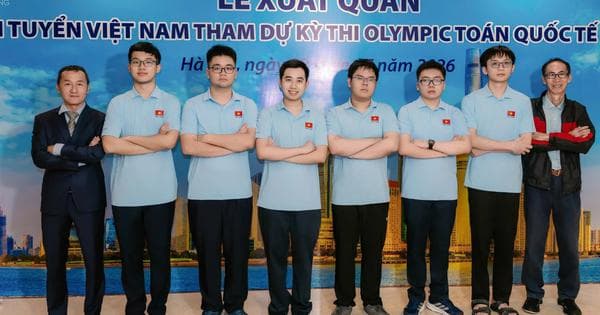 Việt Nam giành 6 huy chương Olympic toán học quốc tế
