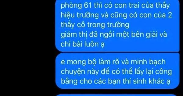 Khởi tố vụ án gian lận thi tốt nghiệp tại Quảng Trị