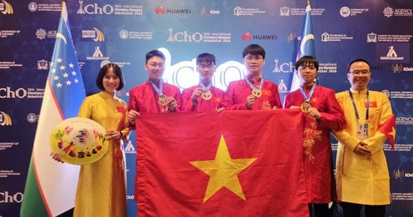 Việt Nam đạt thành tích xuất sắc tại Olympic hóa học quốc tế