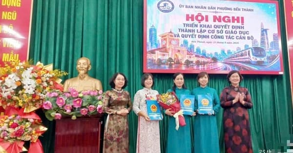 TP.HCM: Trường THCS Nguyễn Du, P.Bến Thành sáp nhập với Trường Đồng Khởi, có hiệu trưởng mới