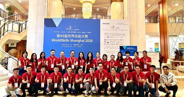 Ba thí sinh Việt Nam vinh danh tại Kỹ năng nghề thế giới 2026