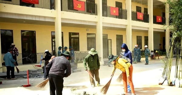 Đà Nẵng: Điểm trường vùng núi gấp rút chuẩn bị cho ngày khai giảng